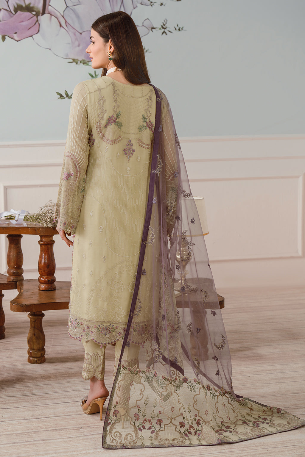 RAMSHA CHIFFON COLLECTION READYMADE F-2512