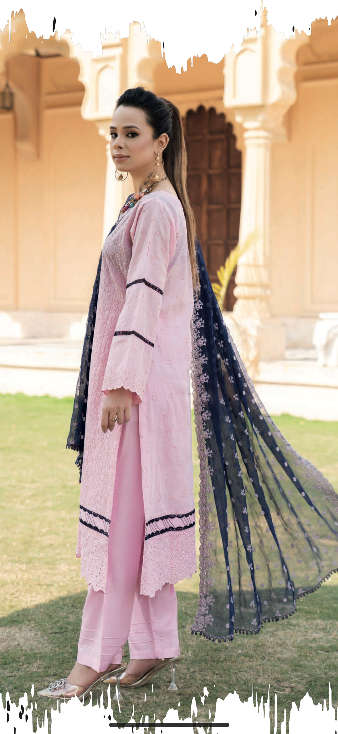 MUNIRA | EMBROIDERED LAWN READY TO WEAR MSL101