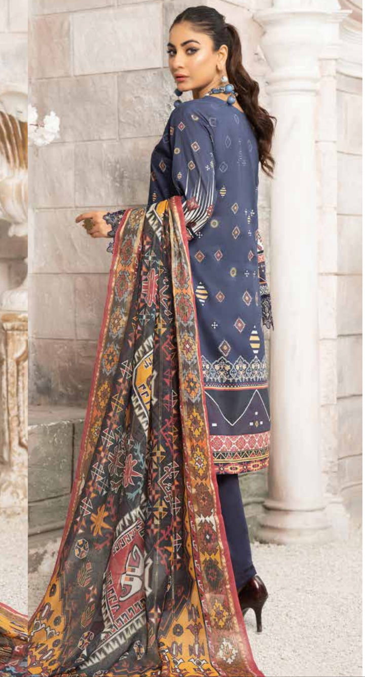 MUNIRA | EMBROIDERED LAWN READY TO WEAR MSL003