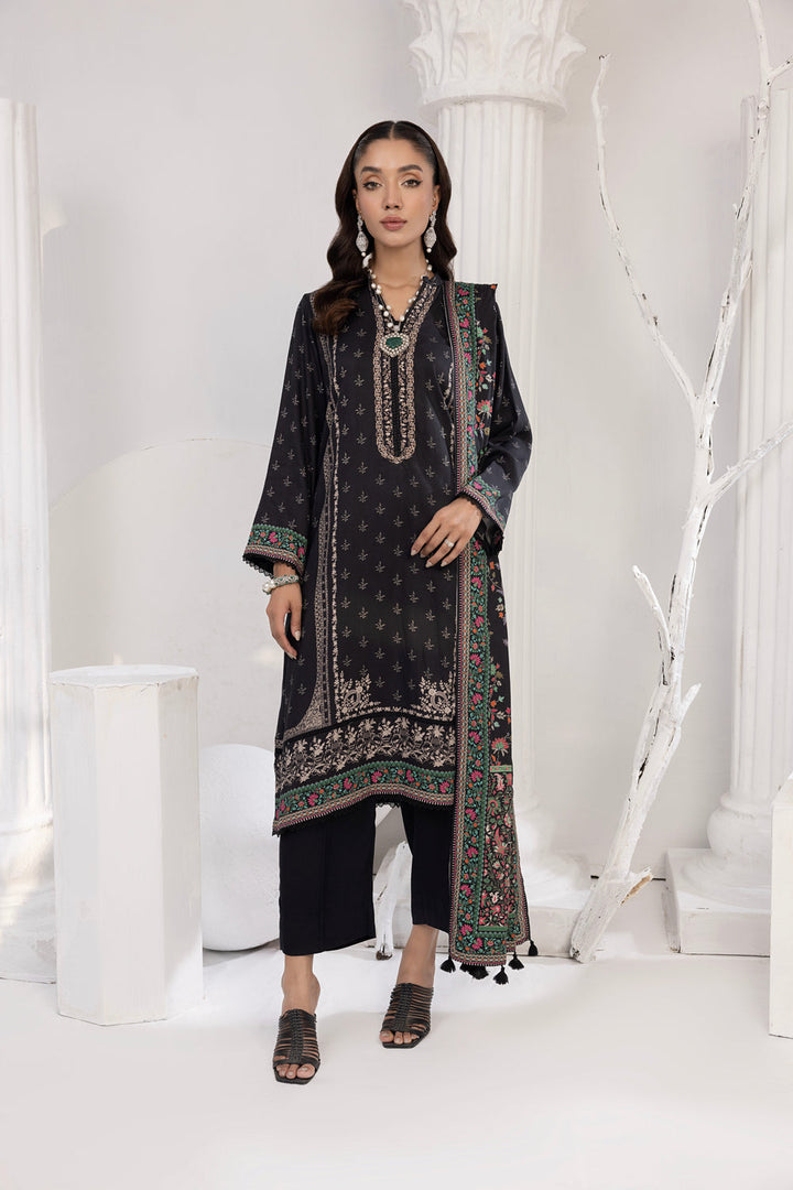 Lakhany 03 Piece Unstitched Printed Cottel Suit - LG-MM-0602