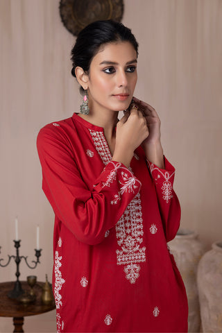 LAKHANY 01 PIECE  EMBROIDERED KURTI - LSM-3039