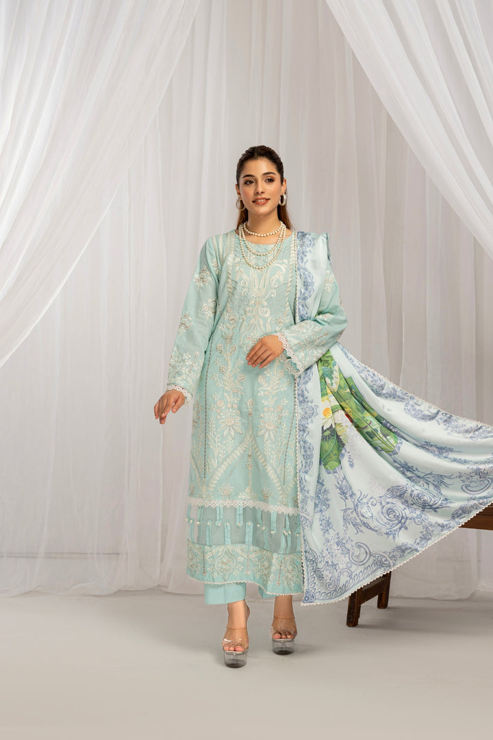 MENA BY CHAMAK 3 PIECE SUITE READY TO WEAR