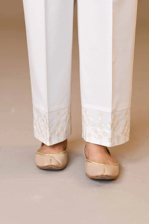 NISHAT EMBROIDERED TROUSERS - PW23-246