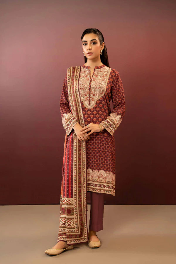 NISHAT 3 PIECE - PRINTED SUIT - PW23-265