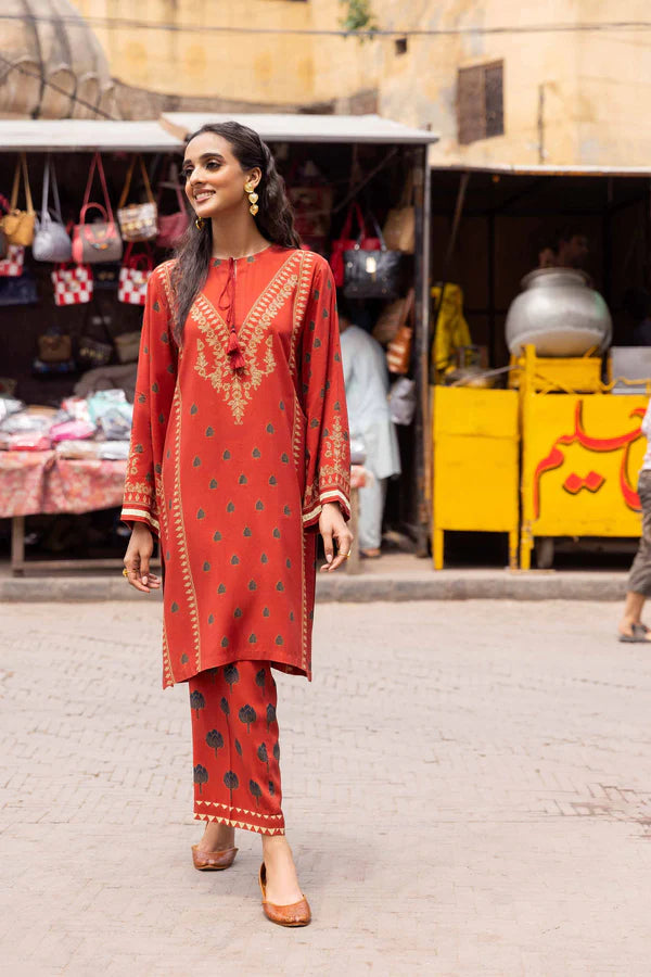 NISHAT 2 PIECE - PRINTED SUIT - PW23-308