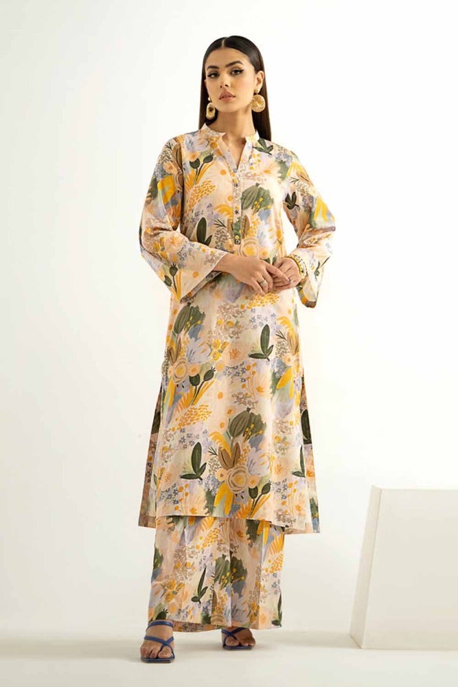 GUL AHMED 2PC PRINTED UNSTITCHED LAWN SUIT TL-42028