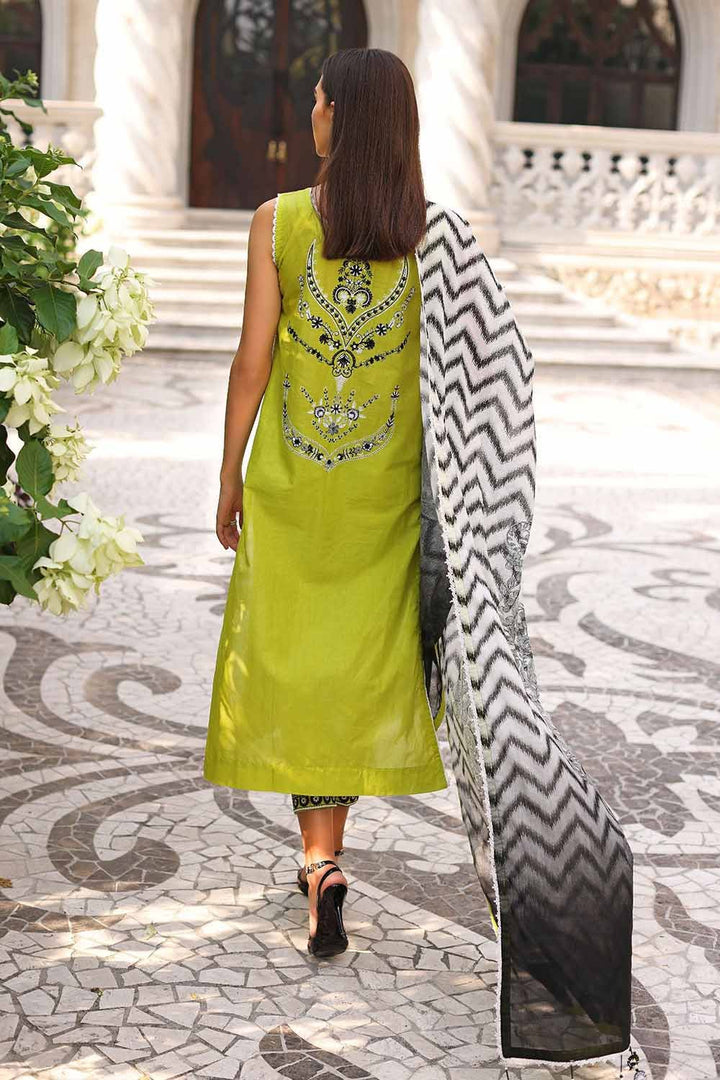 GUL AHMED 3PC Embroidered Lawn Unstitched Printed Suit CL-32038