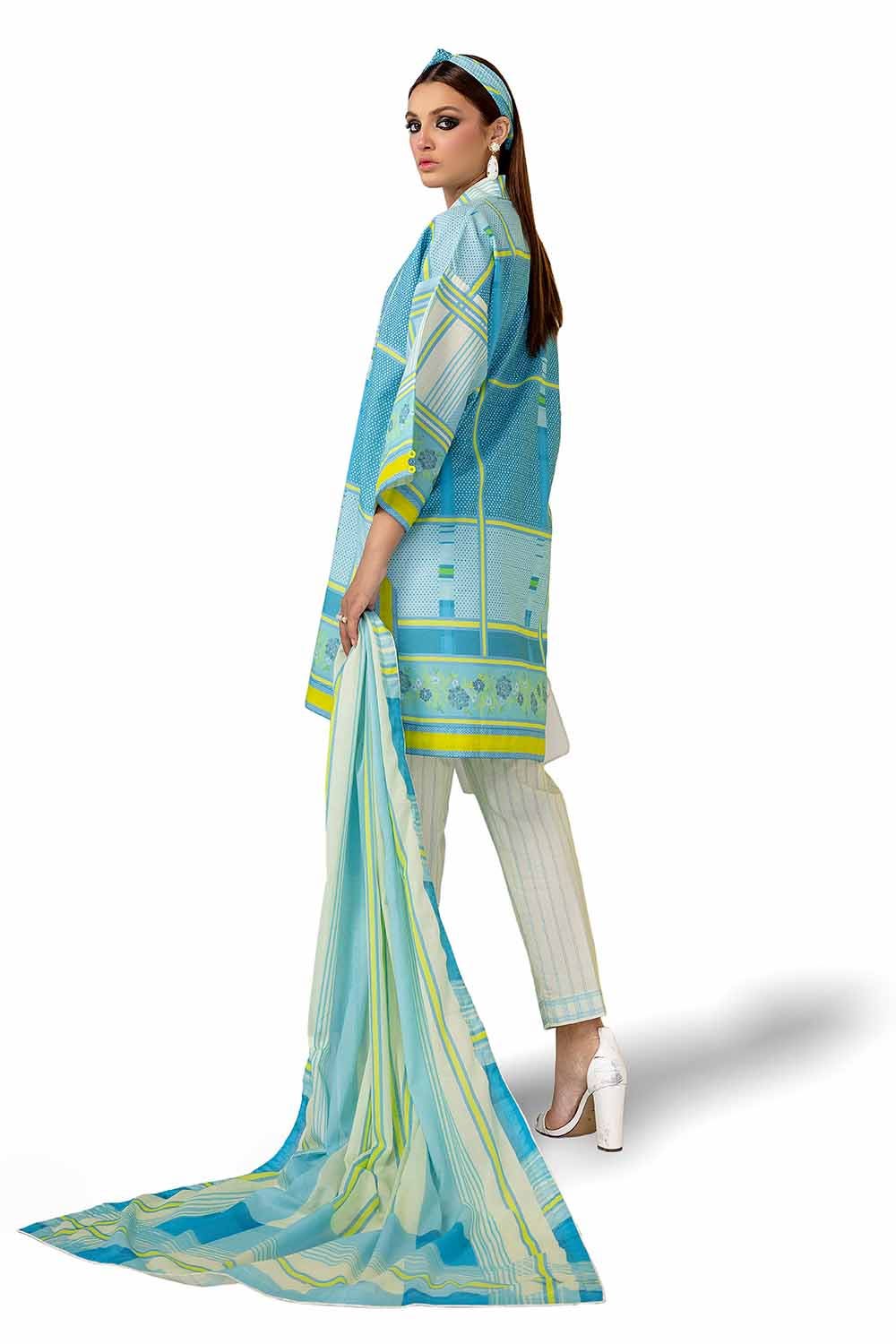 Gul Ahmed Unstitched Summer Collection 2024 Vol-2 CL 42145