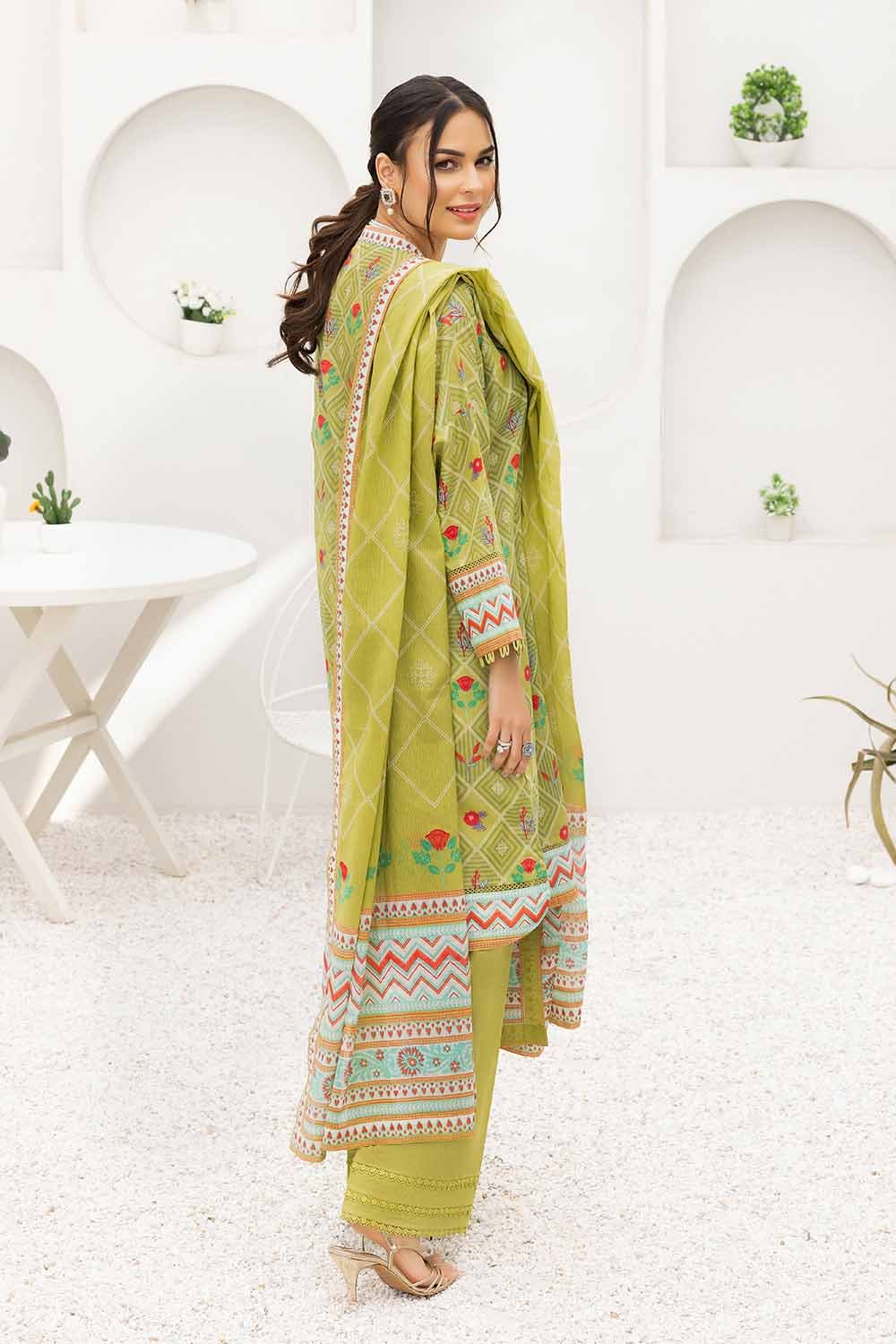 Gul Ahmed 3PC Printed Lawn Suit DN-32111 A