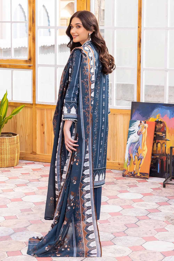 Gul Ahmed 3PC Lawn Printed Suit CL-32388 A