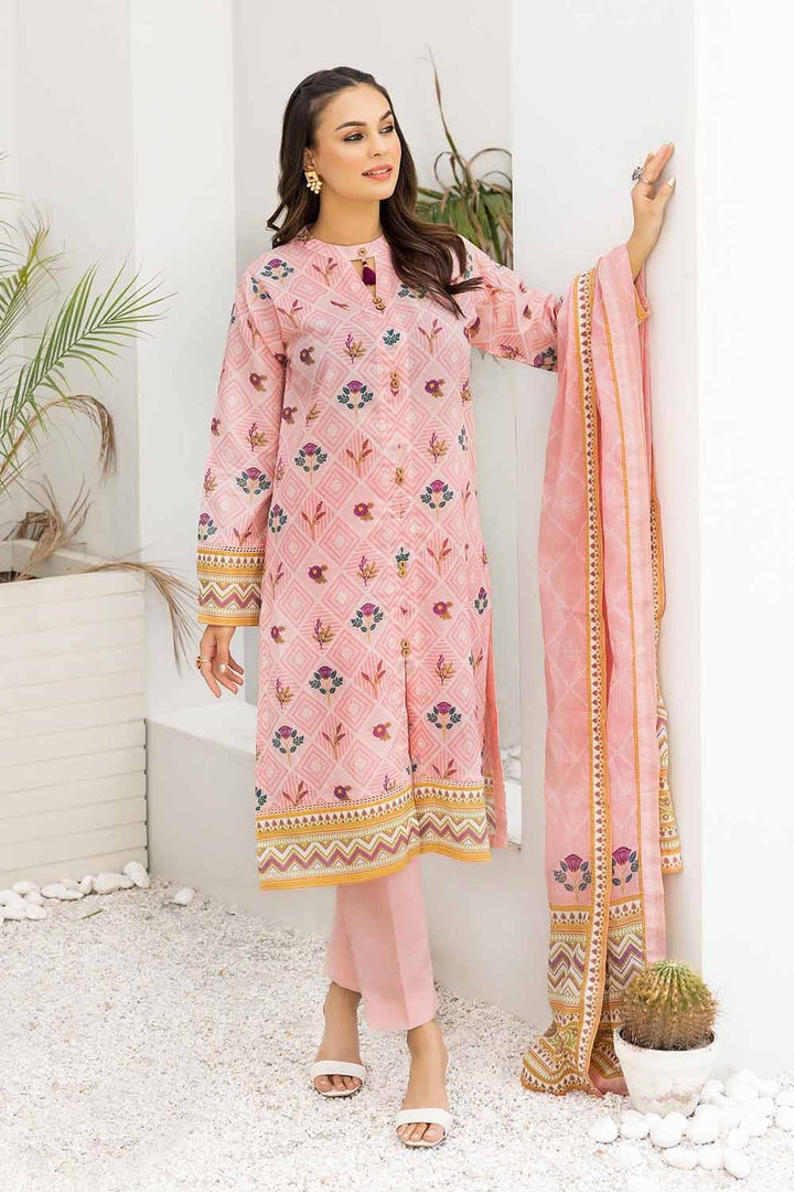 Gul Ahmed 3PC Printed Lawn Suit DN-32111 B