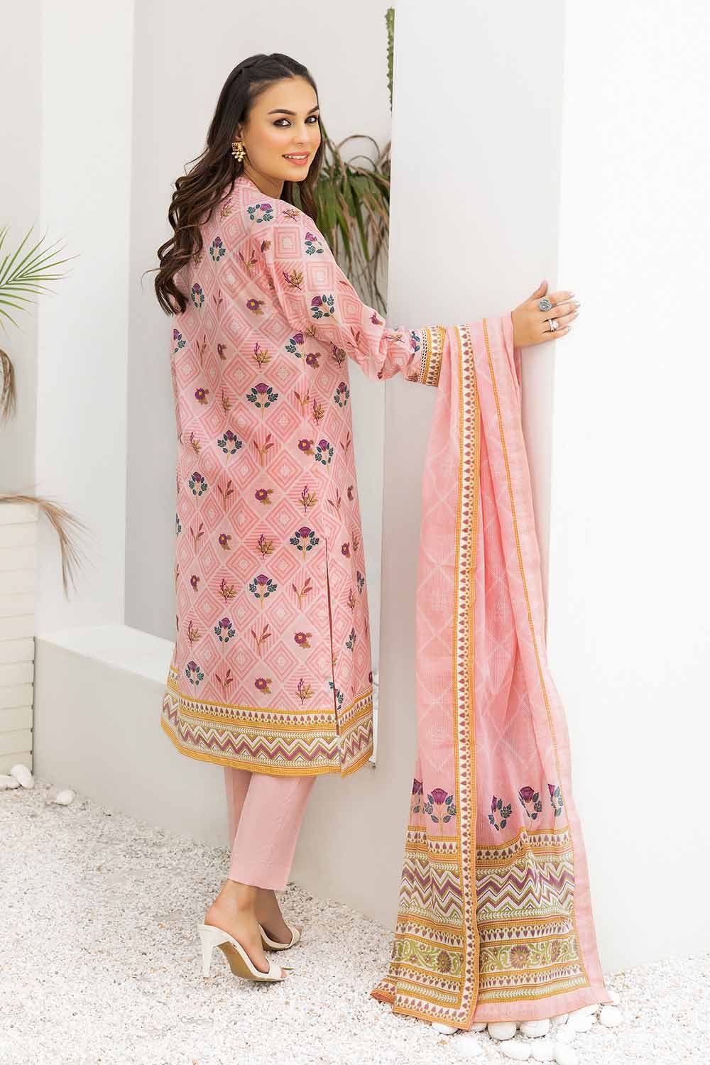 Gul Ahmed 3PC Printed Lawn Suit DN-32111 B