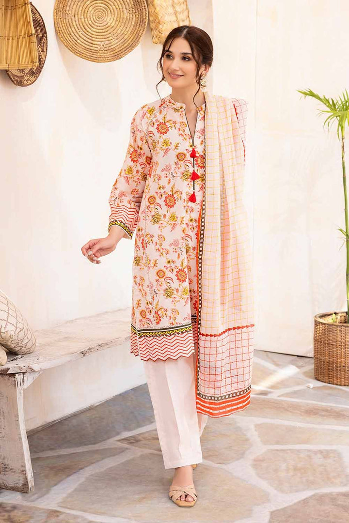 Gul Ahmed Printed Lawn Suit CL-32217 A