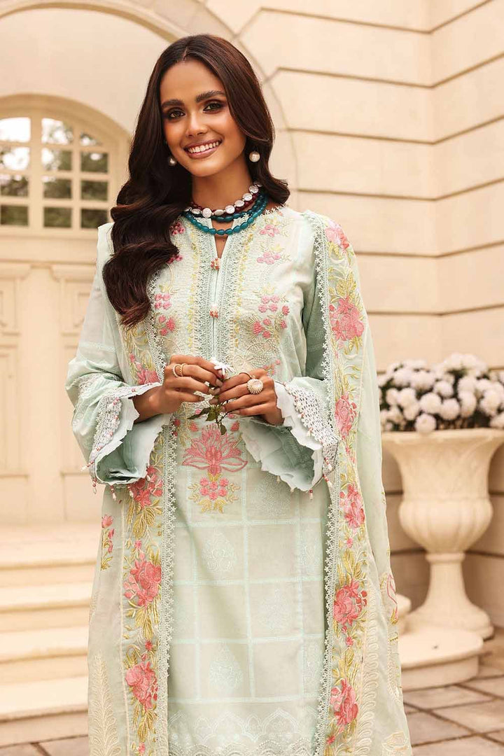 GUL AHMED 3PC Embroidered Lawn Unstitched Suit CL-32404