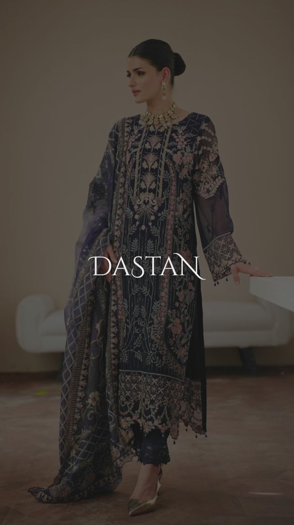 RAMSHA READY TO WEAR DASTAN CHIFFON COLLICTOIN T-202