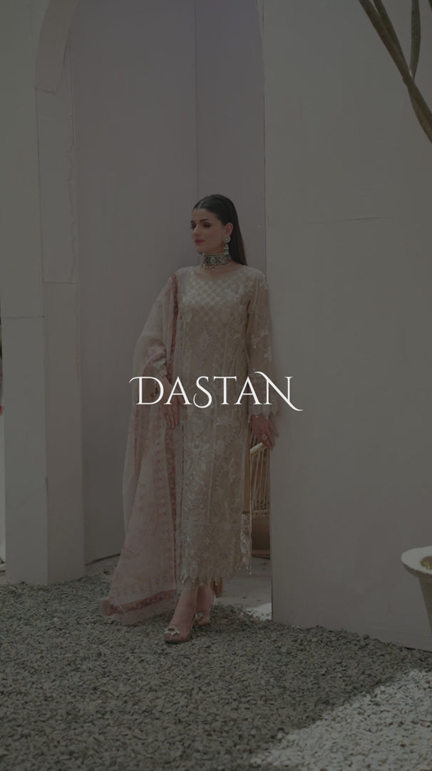 RAMSHA READY TO WEAR DASTAN  CHIFFON COLLICTOIN T-201