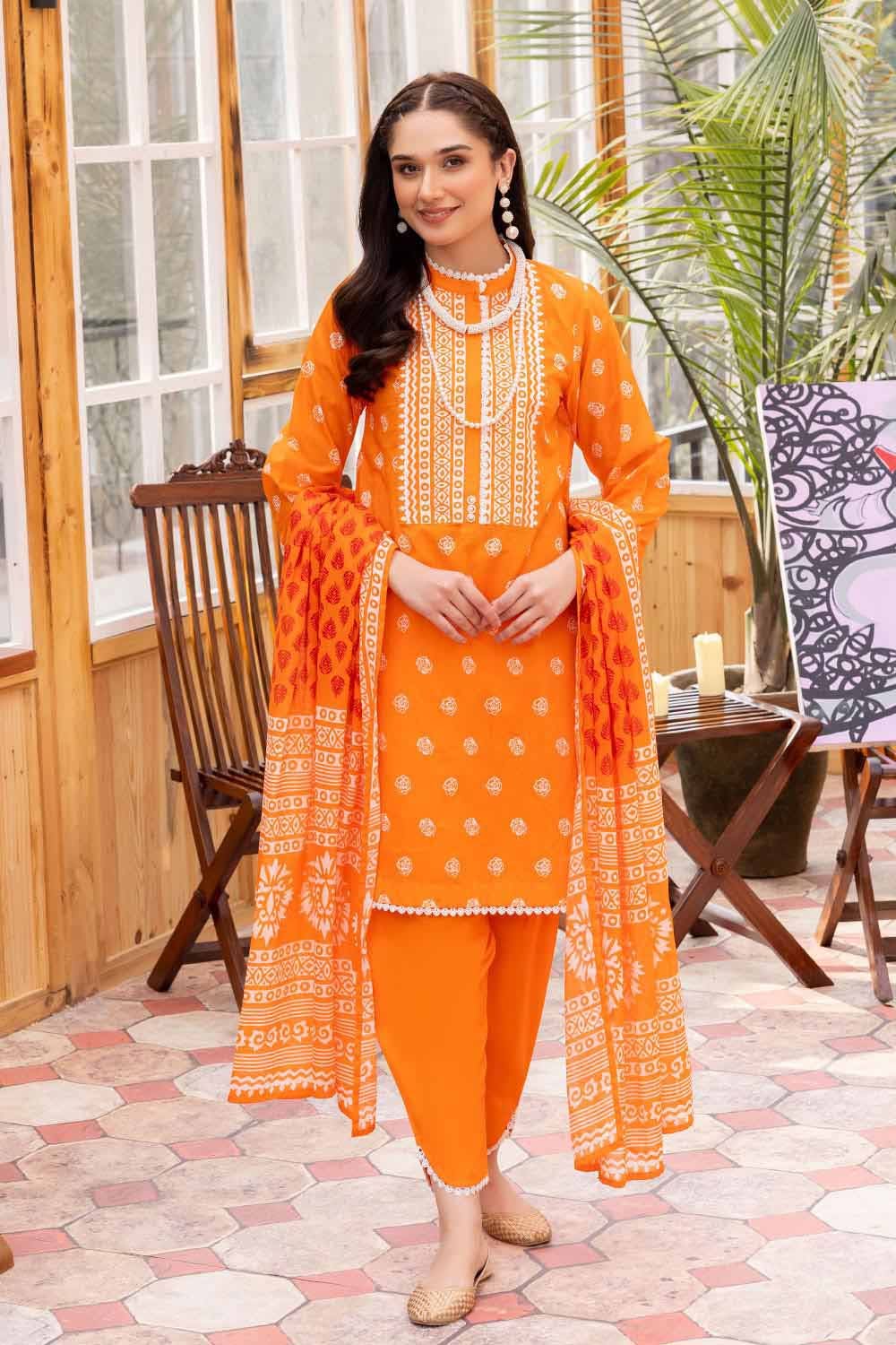 Gul Ahmed 3PC Lawn Lacquer Printed Suit CL-32430 A