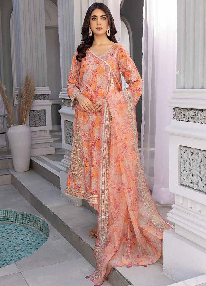 CHARIZMA - SHEEN EMBROIDERED LAWN COLLECTION SH -14