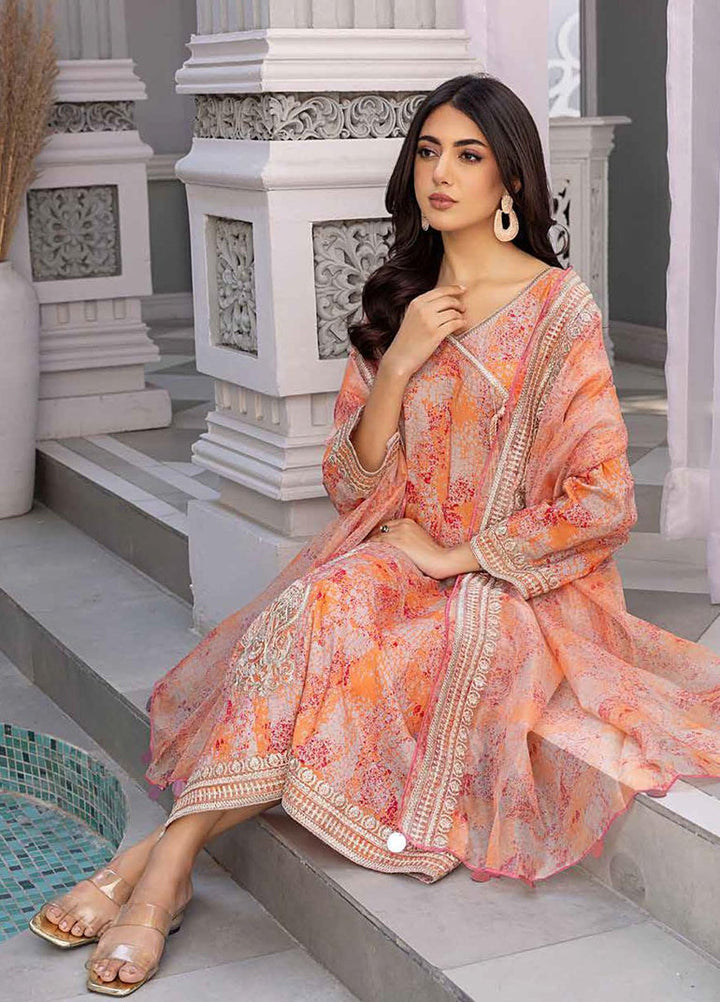 CHARIZMA - SHEEN EMBROIDERED LAWN COLLECTION SH -14