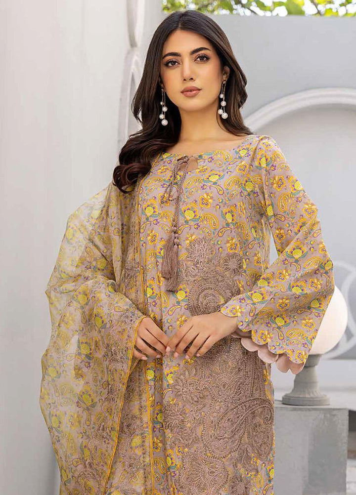 Charizma - Sheen Embroidered Lawn Collection SH-17