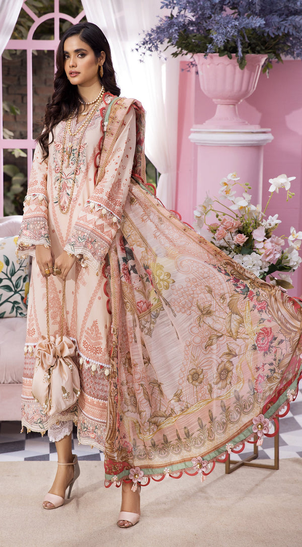 Anaya 3PCE Unstitched Suits: Summer 2022 VL22 12