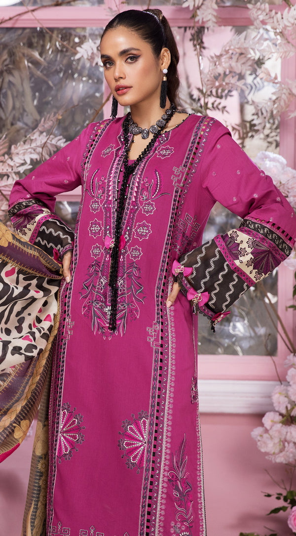 Anaya 3PCE Unstitched Suits: Summer 2022 VL22 06