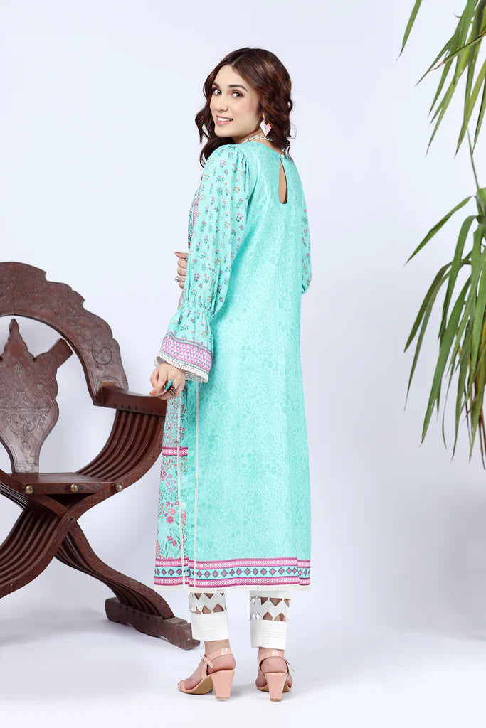 Lakhani 01 Piece Kurta Sky Blue