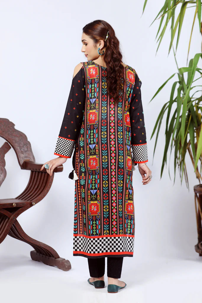 Lakhany 01 Piece Kurta LSM-2588 Multi Color