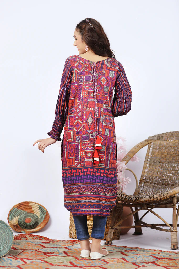 Lakhany 01 Piece Kurta LSM-2589 Multi Color