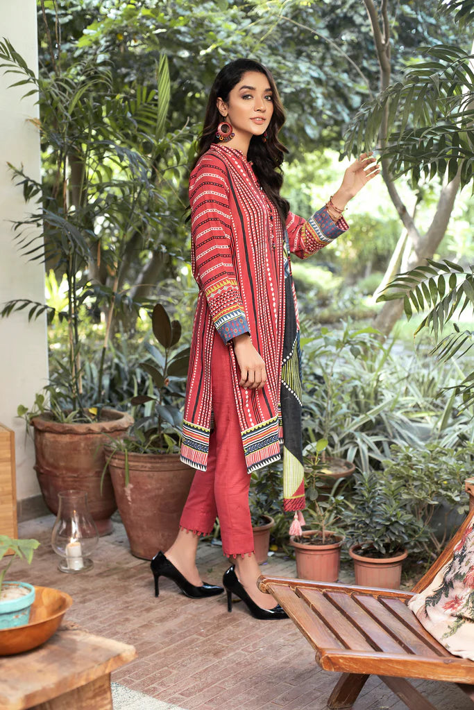 Lakhnay 3 Piece Unstitched Printed Soft Khaddar KPW-506