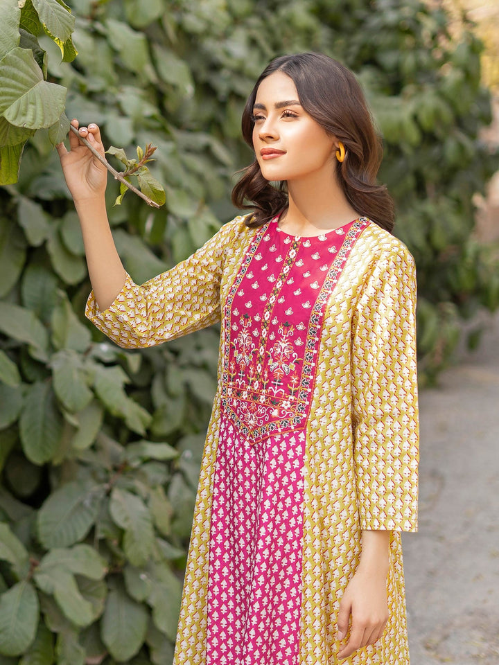 Pink Embroidered Lawn Shirt LELS-7 by Limelight