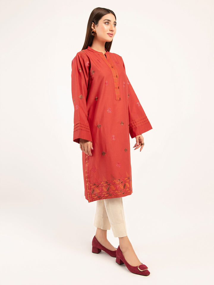 Limeligh Embroidered Winter Cotton Shirt Summer 2022