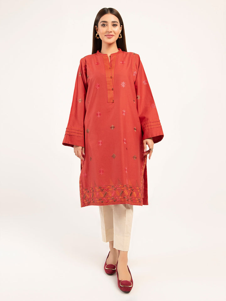 Limeligh Embroidered Winter Cotton Shirt Summer 2022