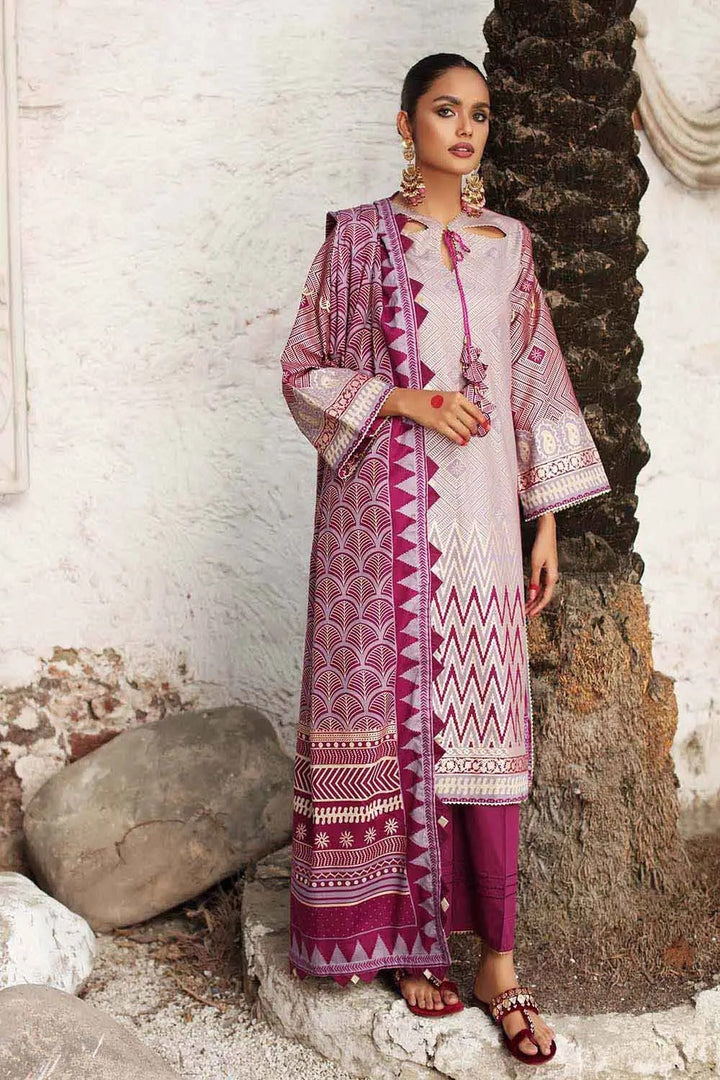 GUL AHMED 3PC UNSTITCHED WINTER COTTON SUIT WS-12002 B