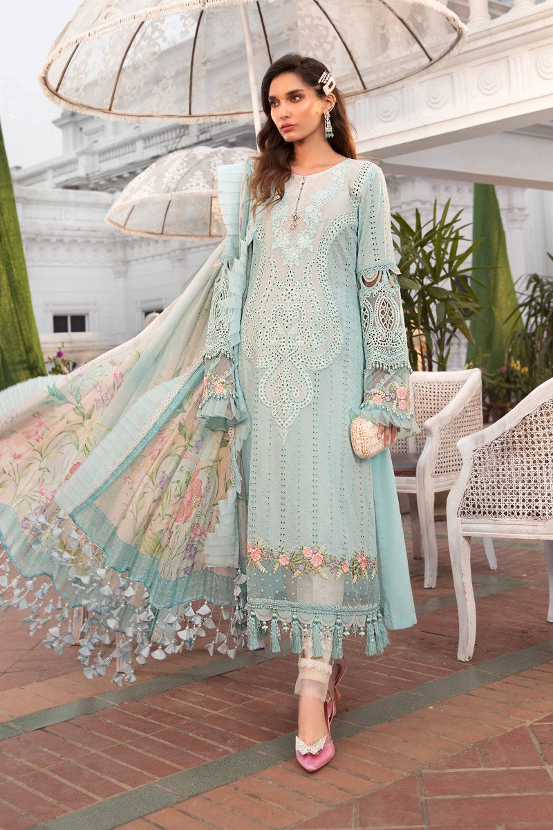 Maria.B. Unstitched Lawn D-2210-B